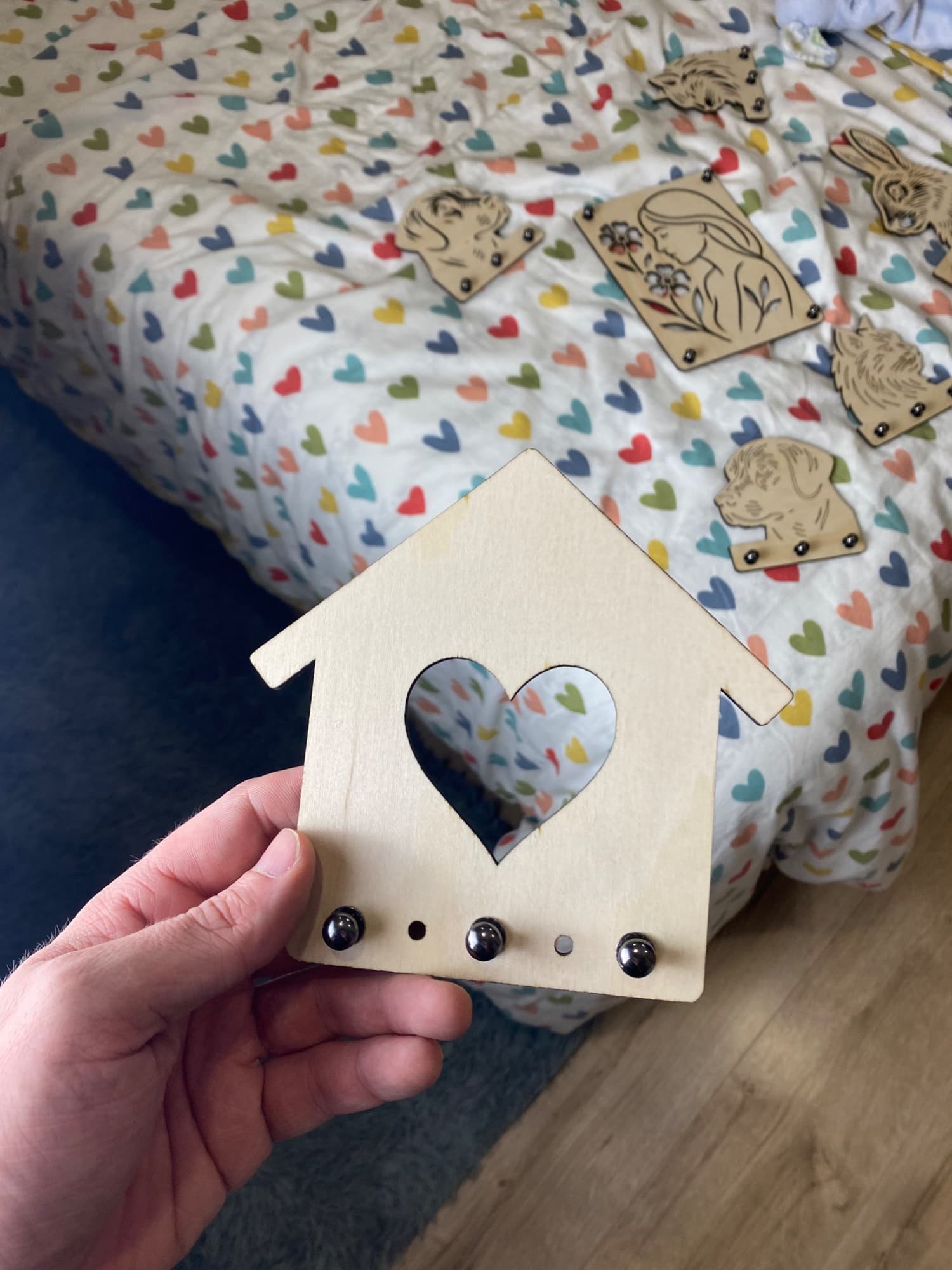 Věšáček na klíče